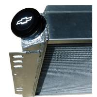 Proform - Proform 141-820 - Twist-On Radiator Cap; Chevrolet Bowtie Emblem; Black Anodized Billet Aluminum - Image 2