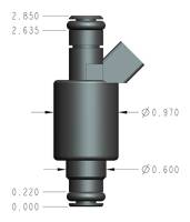 Holley EFI - Holley EFI 522-668 - 66 lb/hr Performance Fuel Injectors - Set of 8 - Image 5