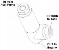 Holley - Holley 12-876 - Efi Filter Regulator -8An - Image 4