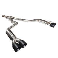 Kooks - Kooks 31634310 - 3" SS Connection-Back Exhaust with Black Tips 2015-2020 Challenger Hellcat 6.2L - Image 1