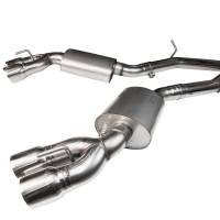 Kooks - Kooks 22605351 - 3" SS GREEN Catted Header-Back Exhaust with SS Quad Tips (Gen 6 Camaro) - Image 1