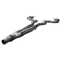 Kooks - Kooks 11534110 - 3" x 2-1/2" SS Connection-Back Exhaust with Black Tips 2015-2017 Mustang EcoBoost - Image 1