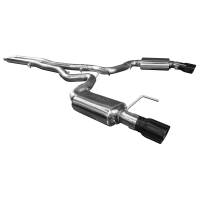 Kooks - Kooks 11514411 - 3" Cat-Back (H-Pipe) with Black Tips 2015-2017 Mustang GT 5.0L Connects to OEM - Image 1