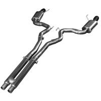 Kooks - Kooks 11514411 - 3" Cat-Back (H-Pipe) with Black Tips 2015-2017 Mustang GT 5.0L Connects to OEM - Image 2