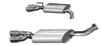 Kooks - Kooks 25106100 - 2-1/2" SS Axle-Back with Quad Tips 2014-2017 Chevrolet SS Connects to OEM - Image 1