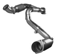 Kooks - Kooks 28543300 - 3" SS GREEN Catted Y-Pipe 2007-2008 GM Truck 6.2L Connects to OEM - Image 1