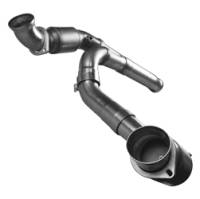 Kooks - Kooks 28573300 - 3" SS GREEN Catted Y-Pipe 2011-2013 GM Truck 6.2L Connects to OEM - Image 1