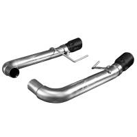 Kooks - Kooks 11516410 - 3" SS Muffler Delete Axle-Back Exhaust with Black Tips 2015-2017 Mustang 5.0L - Image 2