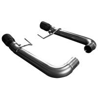 Kooks - Kooks 11516410 - 3" SS Muffler Delete Axle-Back Exhaust with Black Tips 2015-2017 Mustang 5.0L - Image 3