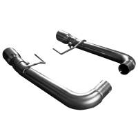 Kooks - Kooks 11516400 - 3" SS Muffler Delete Axle-Back Exhaust with SS Tips 2015-2017 Mustang 5.0L - Image 3