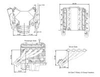 Kooks - Kooks 22311400 - 1-7/8" x 3" SS Mid Length LS Swap Headers 1982-1992 Camaro & Firebird - Image 6