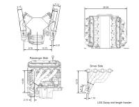 Kooks - Kooks 29101400 - 1-7/8" x 3" SS Mid-Length LS Swap Headers - Image 2