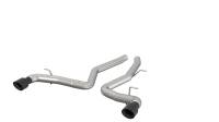 Kooks - Kooks 44116210 - 3" Muffler Delete Axle-Back Exhaust with Black Tips MkV Toyota Supra - Image 1