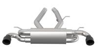 Kooks - Kooks 44116110 - 3" Stainless Steel Axle-Back Exhaust with Black Tips MkV Toyota Supra - Image 3