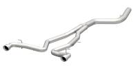 Kooks - Kooks 44115200 - 3-1/2" x 3" SS Muffler Delete Cat-Back with Polished Tips MkV Toyota Supra - Image 1