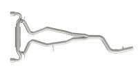 Kooks - Kooks 44115100 - 3-1/2" x 3" SS Cat-Back Exhaust with Polished Tips MkV Toyota Supra - Image 1