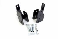 UMI Performance - UMI Performance 1060-B - 2005-2014 Ford Mustang Rear Control Arm Relocation Brackets Bolt In - Black - Image 1