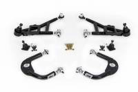 UMI Performance - UMI Performance 230010-B - 1993-2002 GM F-Body Front A-Arm Kit, Adjustable, Drag - Black - Image 5