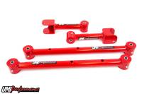 UMI Performance - UMI Performance 301516-R - 1978-1988 GM G-Body Tubular Upper & Lower Control Arms Kit - Red - Image 4