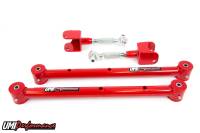 UMI Performance - UMI Performance 301517-R - 1978-1988 GM G-Body Lower Control Arm & Adjustable Upper Control Arm Kit - Red - Image 7