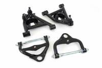 UMI Performance - UMI Performance 303133-1-B - 1978-1988 G-Body, S10 Tubular Upper & Lower Front A-Arm Kit, 1/2" taller upper ball joints - Black - Image 2