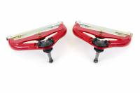 UMI Performance - UMI Performance 3056-1-R - 1978-1988 G-Body, S10 Tubular Front Upper A-Arms, Adjustable, Standard Ball Joints - Red - Image 1