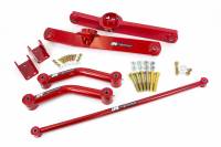 UMI Performance - UMI Performance 365002-R - 1959-1964 Chevrolet B-Body Rear Suspension Kit, 4-Link Vehicles - Red - Image 1