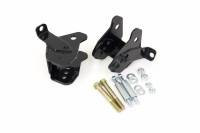 UMI Performance - UMI Performance 4012-B - 1964-1972 GM A-Body Rear Control Arm Relocation Brackets - Bolt-In - Black - Image 1