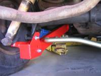 UMI Performance - UMI Performance 4012-R - 1964-1972 GM A-Body Rear Control Arm Relocation Brackets - Bolt-In - Red - Image 5