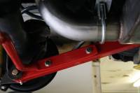 UMI Performance - UMI Performance 4034-R - 1964-1972 GM A-Body 1" Solid CrMo Rear Sway Bar - Red - Image 2