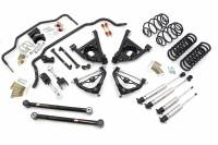 UMI Performance - UMI Performance GBF005-2-B - 1978-1988 GM G-Body Handling Kit- Stage 4, 550lb Front Springs, 2" Rear Lowering Springs - Black - Image 1