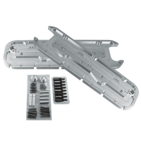 Billet Specialties - Billet Specialties 96037 - LS To BBC Valve Cover Conversion Kit - Image 1