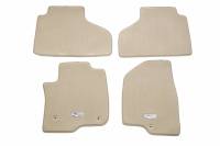 GM Accessories - GM Accessories 85105139 - First and Second Row Premium Carpeted Floor Mats in Parchment with Cadillac Logo [2021+ Escalade] - Image 1