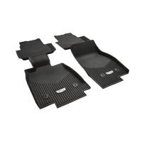 GM Accessories - GM Accessories 84841840 - First And Second-Row Premium All-Weather Floor Mats In Jet Black With Cadillac Logo [2020+ CT5] - Image 4