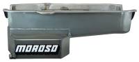 Moroso - Moroso 21814 - Oil Pan, SBC 80-85 With Passenger'S Side Dip Stick, Dart Shp, Road Race Baffled, 7.5 Inch Deep - Image 1