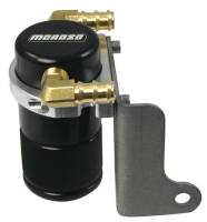 Moroso - Moroso 85613 - Separator, Air Oil, Catch Can, Small Body, Black Finish, Chrysler/Dodge Challenger, Charger, Magnum, 300C, 5.7/6.1 - Image 1