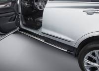 GM Accessories - GM Accessories 84184301 - Molded Assist Steps in Black with Bright Step Pad [2017+ XT6] - Image 1