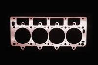 SCE Gaskets - SCE Gaskets 4017 - Pro Copper Embossed Gasket For GM 4.3L V6 With 1.6" Round Port - Image 1