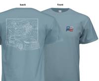 SDPC - SDPC APPBlueCOPO - COPO Blueprint T-Shirt - Image 1