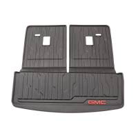 GM Accessories - GM Accessories 84938211 - Integrated Cargo Liner in Jet Black with GMC Logo [2017+ Acadia] - Image 2