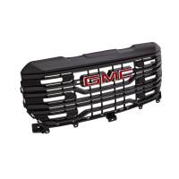 GM Accessories - GM Accessories 86783384 - Grille in Satin Graphite with GMC Logo (for Vehicles without HD Surround Vision Camera) [2022 Sierra] - Image 3