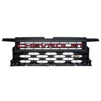 GM Accessories - GM Accessories 85529035 - Grille in Black with Chevrolet Script Lettering in Red (for Vehicles without HD Surround Vision Camera) [2022 Silverado] - Image 3