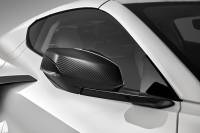 GM Accessories - GM Accessories 84921127 - C8 Corvette Mirror Caps in Visible Carbon Fiber - Image 1