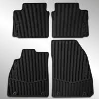 GM Accessories - GM Accessories 22757756 - Cadillac CTS Front and Rear All-Weather Floor Mats in Jet Black with XTS Logo (2013-2018) - Image 1