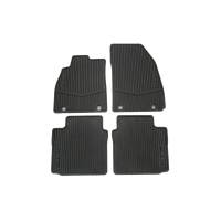 GM Accessories - GM Accessories 22757756 - Cadillac CTS Front and Rear All-Weather Floor Mats in Jet Black with XTS Logo (2013-2018) - Image 2