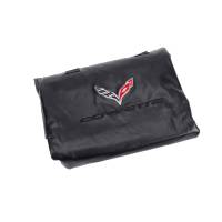 GM Accessories - GM Accessories 23148691 - Removable Roof Panel Storage Bag in Black with Crossed Flags Logo [C7 Corvette] - Image 2