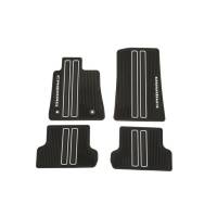 GM Accessories - GM Accessories 86555231 - Front and Rear All-Weather Floor Mats in Jet Black with Camaro Script [2016-2020 Camaro] - Image 2