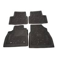 GM Accessories - GM Accessories 39109943 - Front and Rear Premium All-Weather Floor Mats in Jet Black with Cruze Script [Cruze] - Image 2