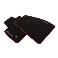 GM Accessories - GM Accessories 84164772 - First-Row Premium Carpeted Floor Mats In Jet Black With Chevrolet Script And Red Binding [2019+ Blazer] - Image 3