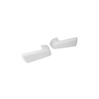 GM Accessories - GM Accessories 84612941 - Outside Rearview Mirror Covers in Summit White [2021+ Silverado] - Image 2